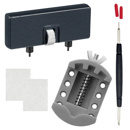 TICFROG 5 in1 Watch Battery Replacement Tool Kit, 5 in 1, Light Gray