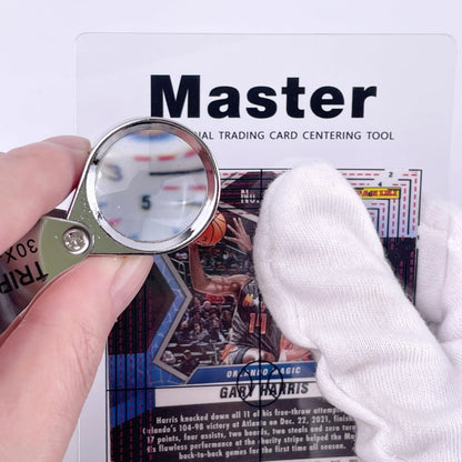 2025 Sports Cards Grading Kit - PSA/BGS Centering Tool with LED Magnifier,...