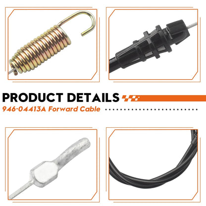946-04413A Forward Cable, Replaces 746-04413 746-04413A 946-04413 04413, Fit...