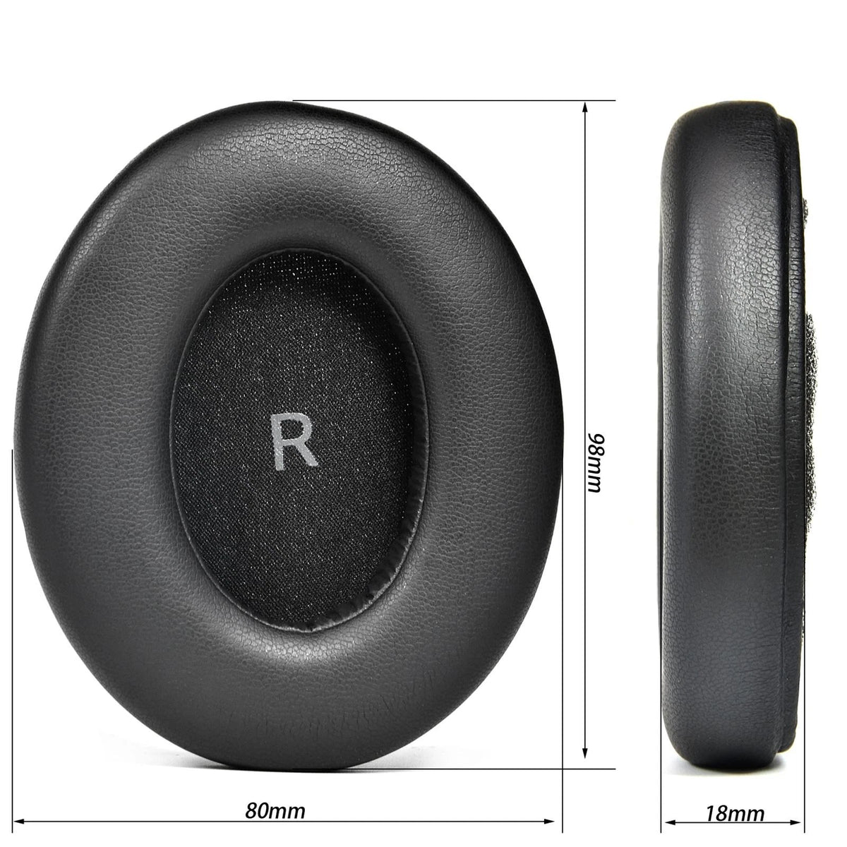 1Pair Leather Foam Ear Pads Headphone Cushion Cover For Sennheiser MOMENTUM 4.0