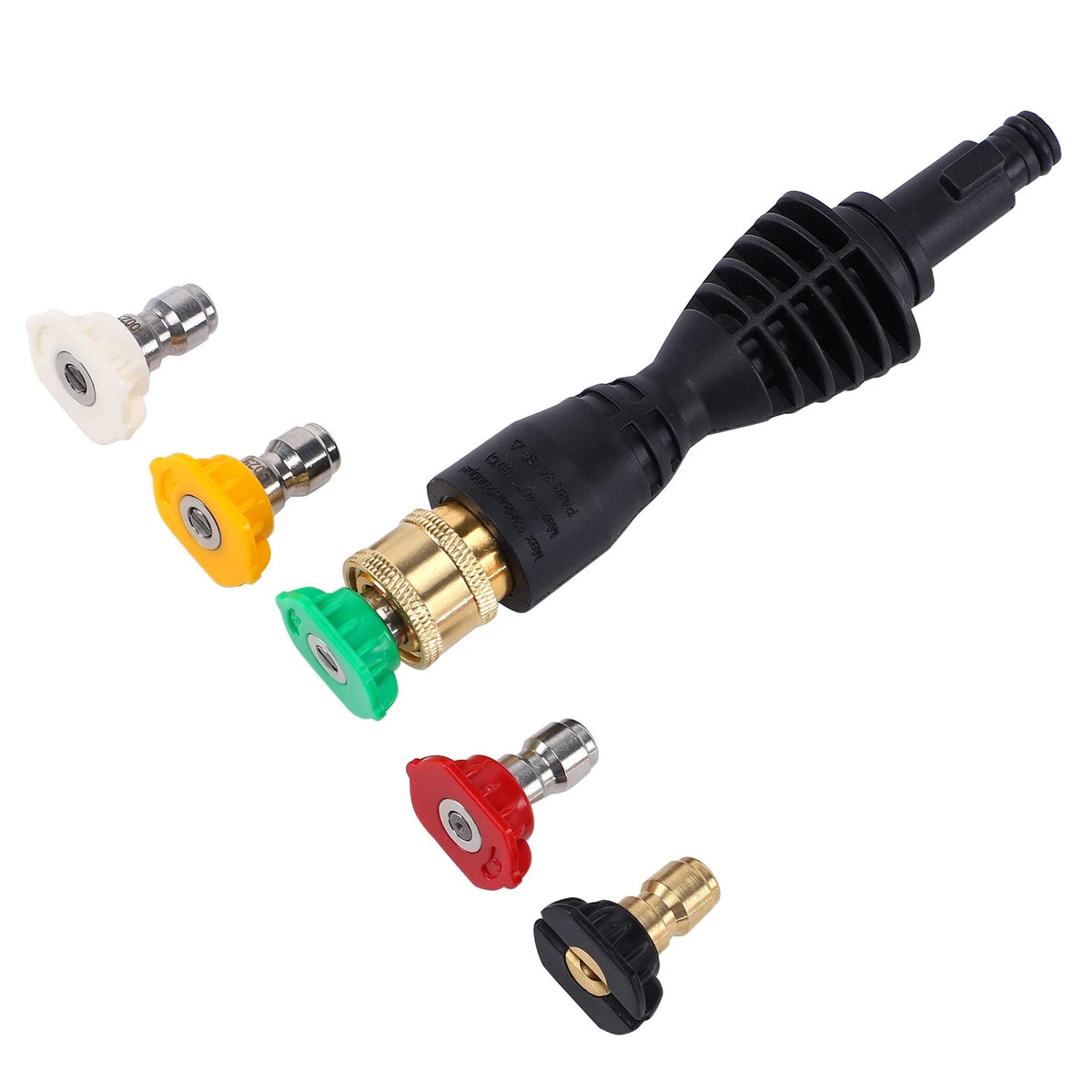 PWACCS Pressure Washer Gun Adapter Kit – Power 176.28 cm³, Black