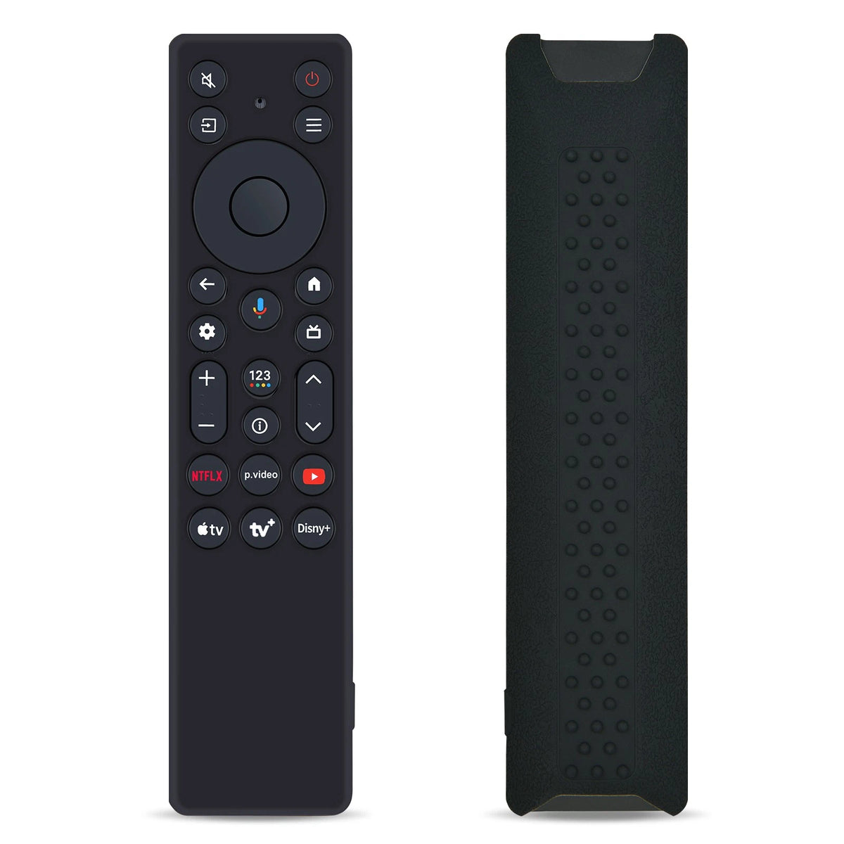 [3-Pack]Silicone Case for TCL RC923A FMB1 / RC813A FMB1 2025 QM6K QM7K TV Remote