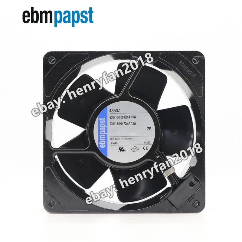 Ebmpapst 4850Z Axial Fan 230V 13/12W 80/70mA 120*120*38MM Cabinet Cooling Fan
