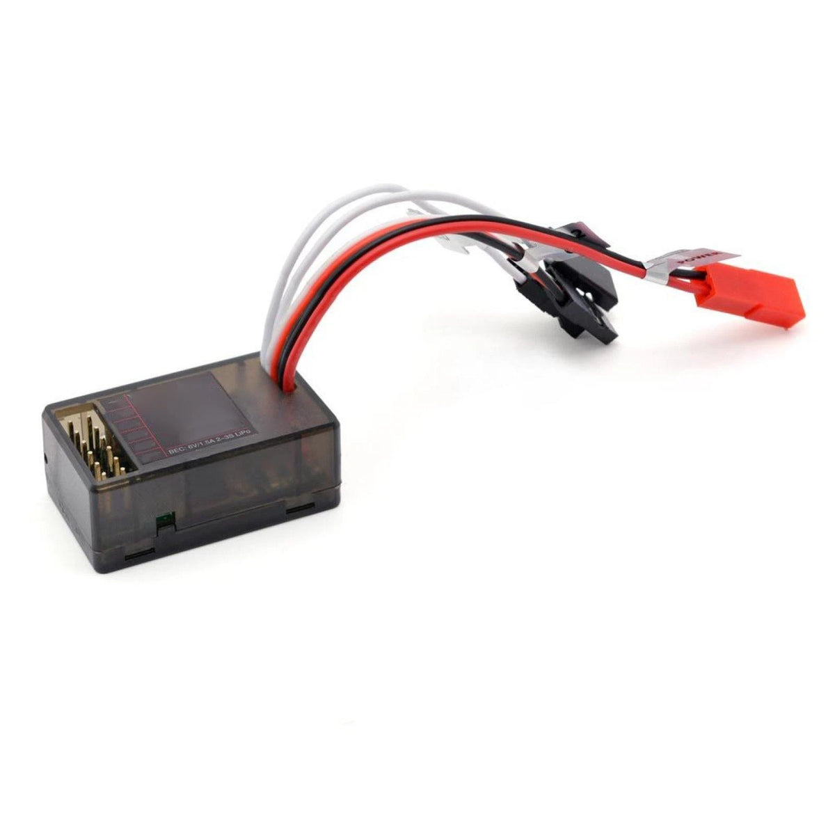 10A Brushed RC ESC 2s/3s Dual Way Brake LED Control for 1/28 1/24 RC Car Model d