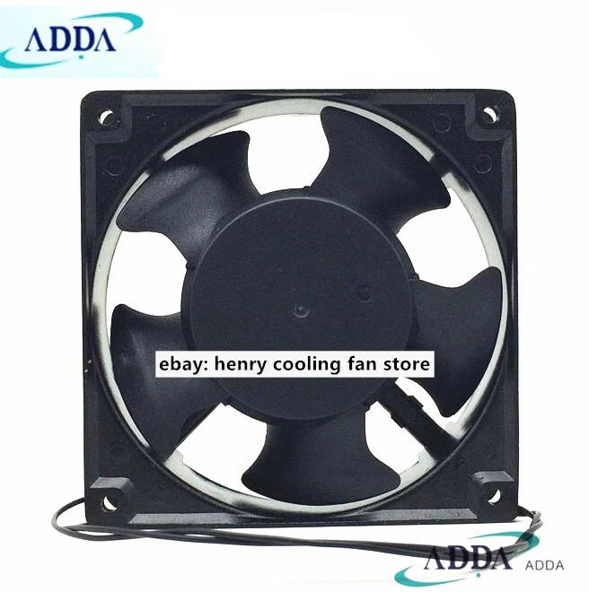 For ADDA AA1282HB-AW AC 220V 0.13/0.11A 120*120*38mm 2-wire Cabinet Cooling Fan