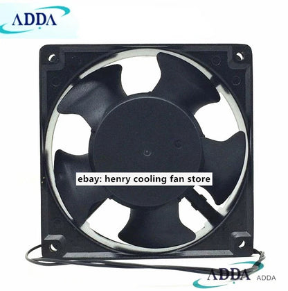 For ADDA AA1282HB-AW AC 220V 0.13/0.11A 120*120*38mm 2-wire Cabinet Cooling Fan