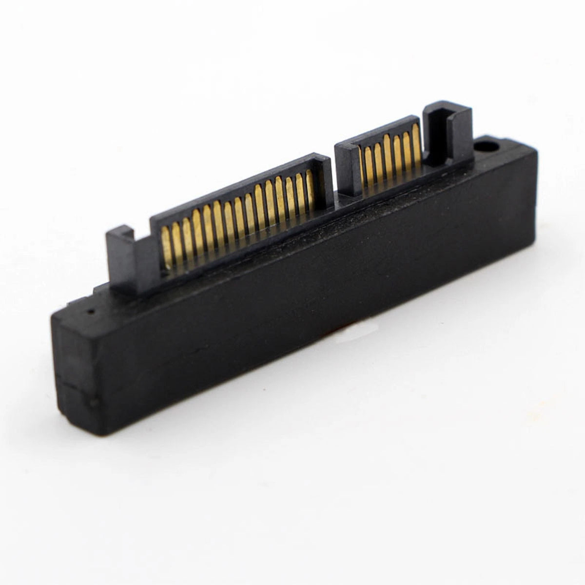 90 Degree SATA 22Pin 7+15 Male to SATA 22Pin Female Connector Replacement Parts