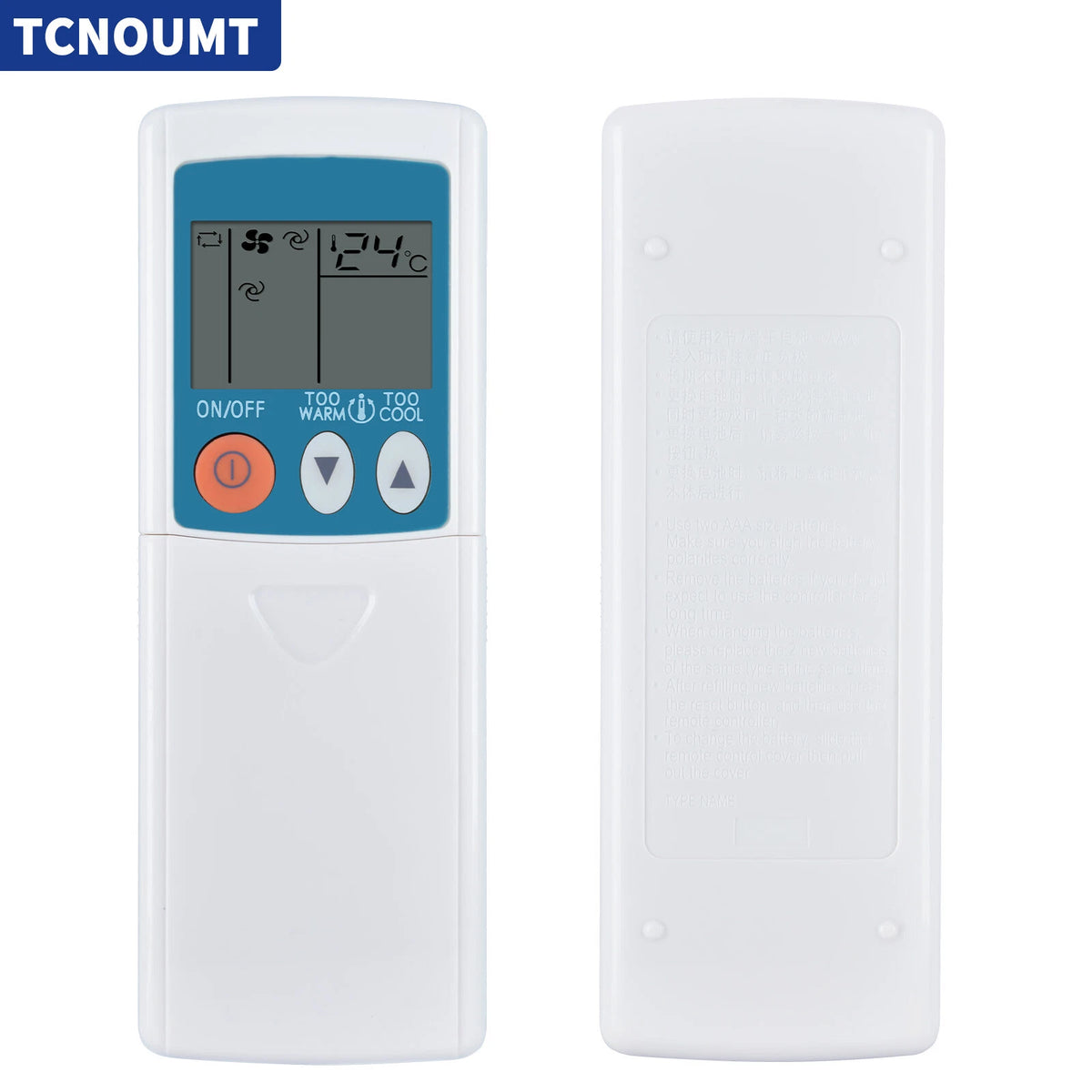 Remote Control For Mitsubishi Air Conditioning MSZ-A09YV MSZ-A18YV KM04F