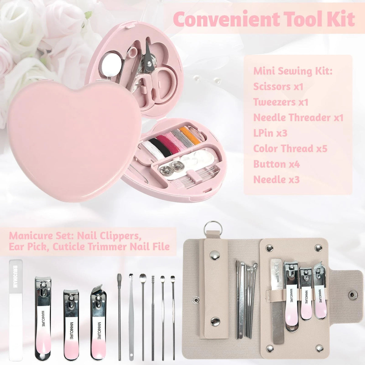 Women's Wedding Emergency Kit for Bride Survival Set with White
