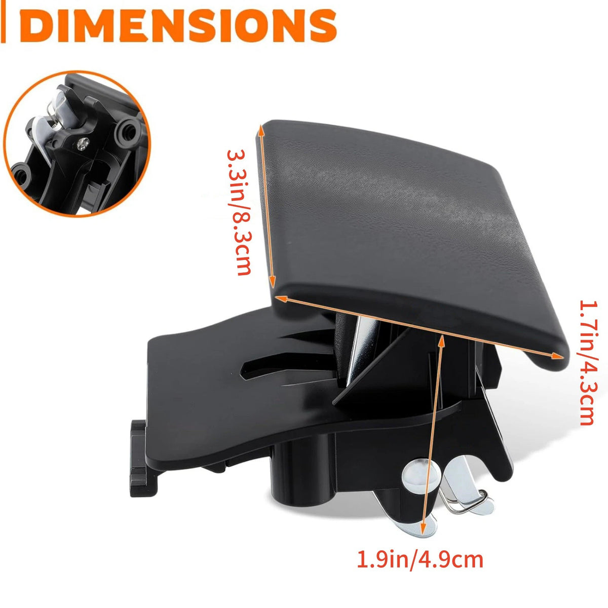 Glove Box Latch Handle 10391626 For Hummer H3 H3T 2006-2010 GMC Canyon