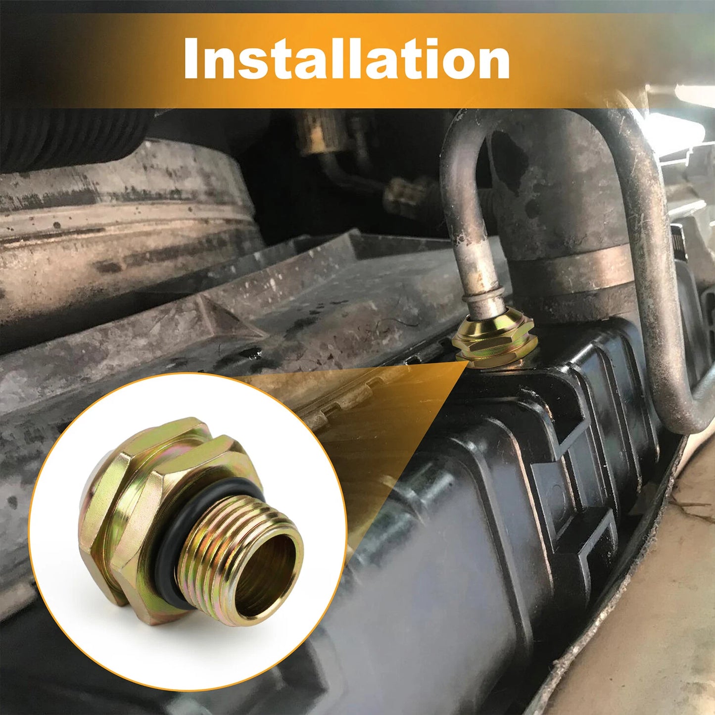 Transmission Fluid Line Quick Connect Coupler For 2007-2010 Mercury Mountaineer
