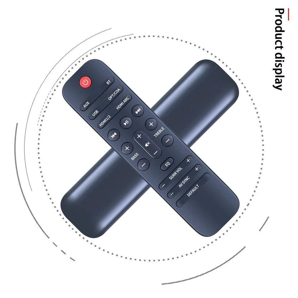 For Enclave Eclipse 5.1.2 Soundbar Replacement Remote Control