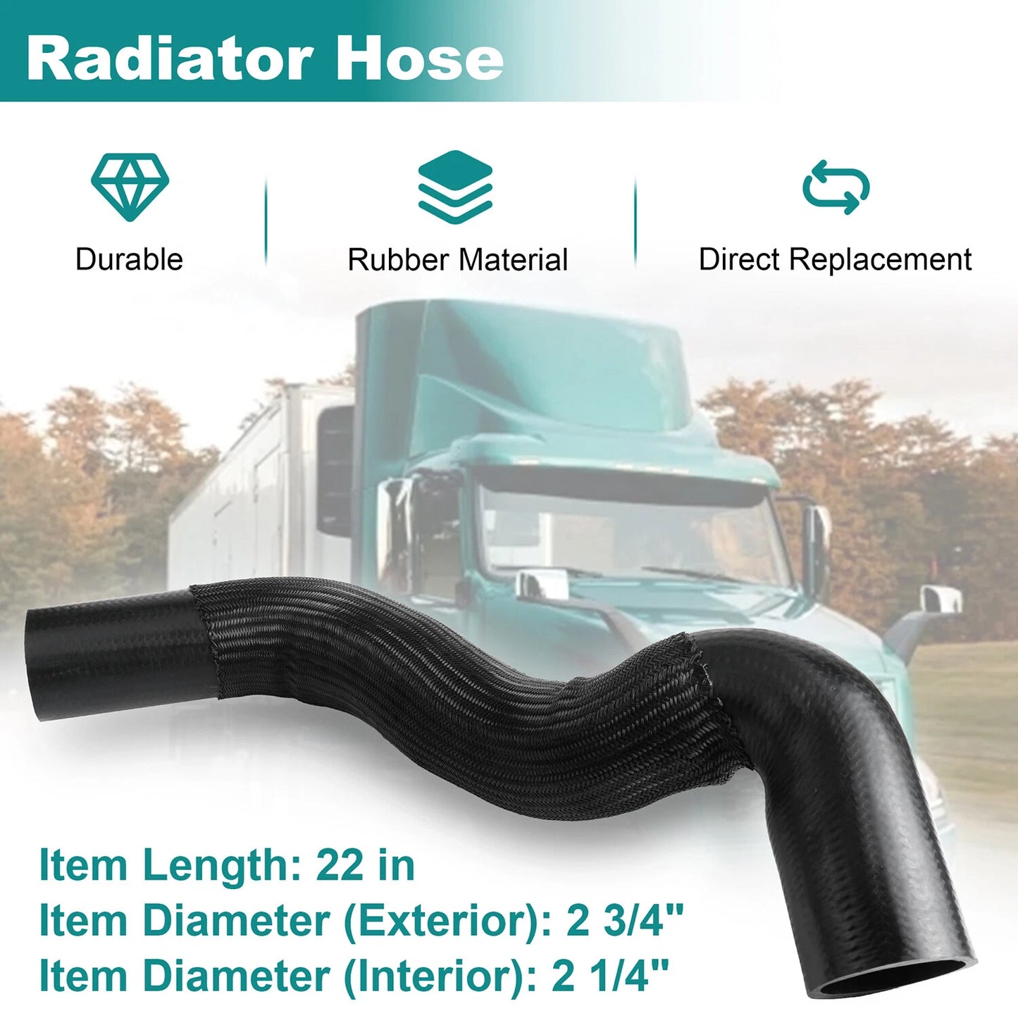 Cooling Hose,Upper Radiator Hose 23278115/23275466 for Volvo/Mack Truck 23278115