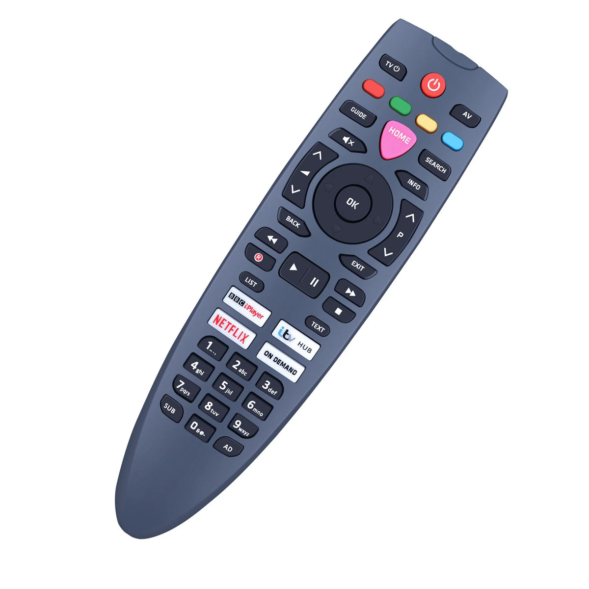 Replace Remote Control For FREESAT 4K ARRIS UHD-4X-1000GB UHD-4X-2000GB TV Box