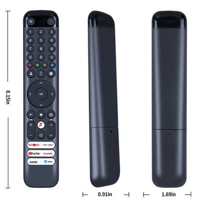 RC833 GUB2 Remote Control For TCL TV 65C845 55 75 65C745 without Voice