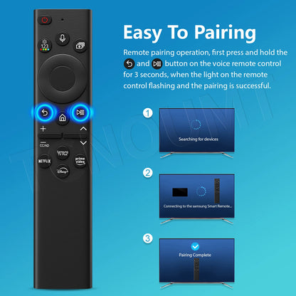 BN59-01385A Solar Voice Remote Control For Samsung Neo LED 4K Ultra HD TV