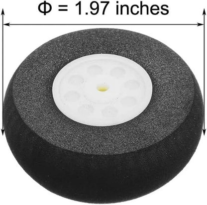 1 Set Aluminum 25-40 Class Landing Gear Wheel Kit DIY Parts for RC Airplane...