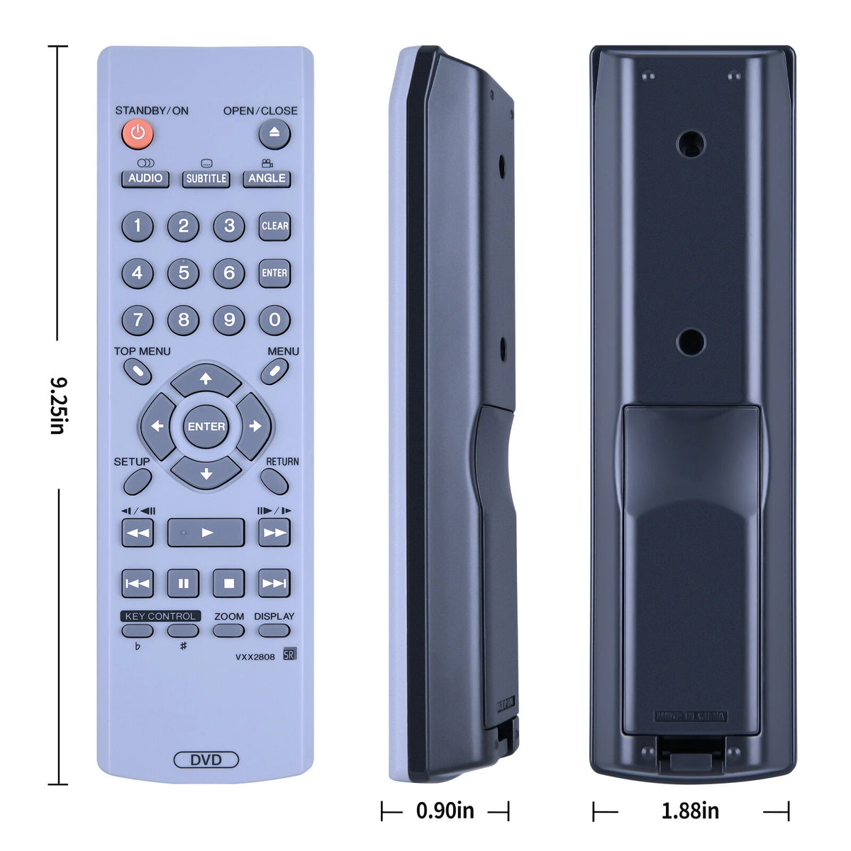 Remote Control For Pioneer DVD Player VXX2808 DV-353K DV-354 DV-656A VXX2806