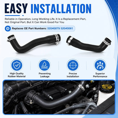 52040079 Complete Fuel Filler & Vent Hose Kit Fits for Jeep Wrangler YJ 87-95
