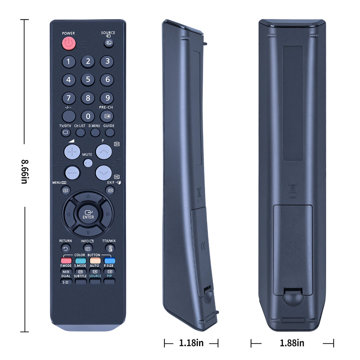 BN59-00624A Remote Control For Samsung LCD Monitor TV T220HD T260HD T240HD