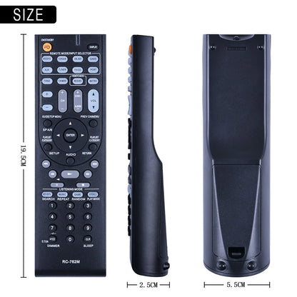 RC-762M Remote Control For Onkyo AV Receiver HT-R290 HT-R380 HT-R538 AVX-290