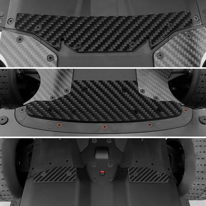 MORLORDY RC Chassis Armor Protector Carbon Fiber Skid Plate for ARR- ma 1/7...