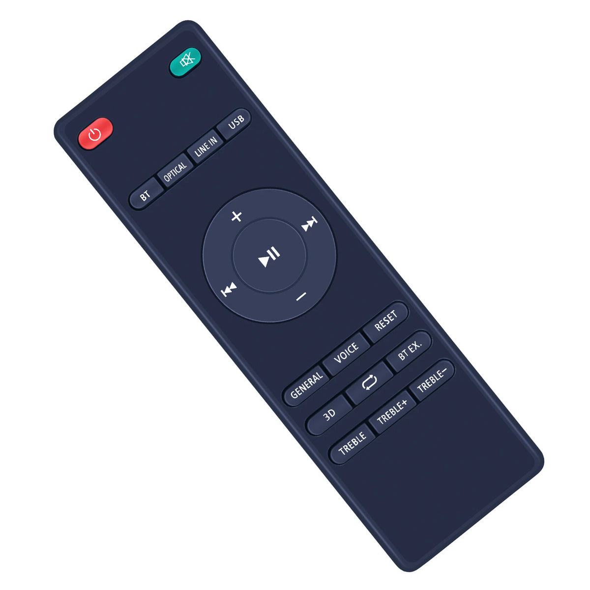 Replacement Remote Control For Bomaker Odine 3 Voice Remote Audio
