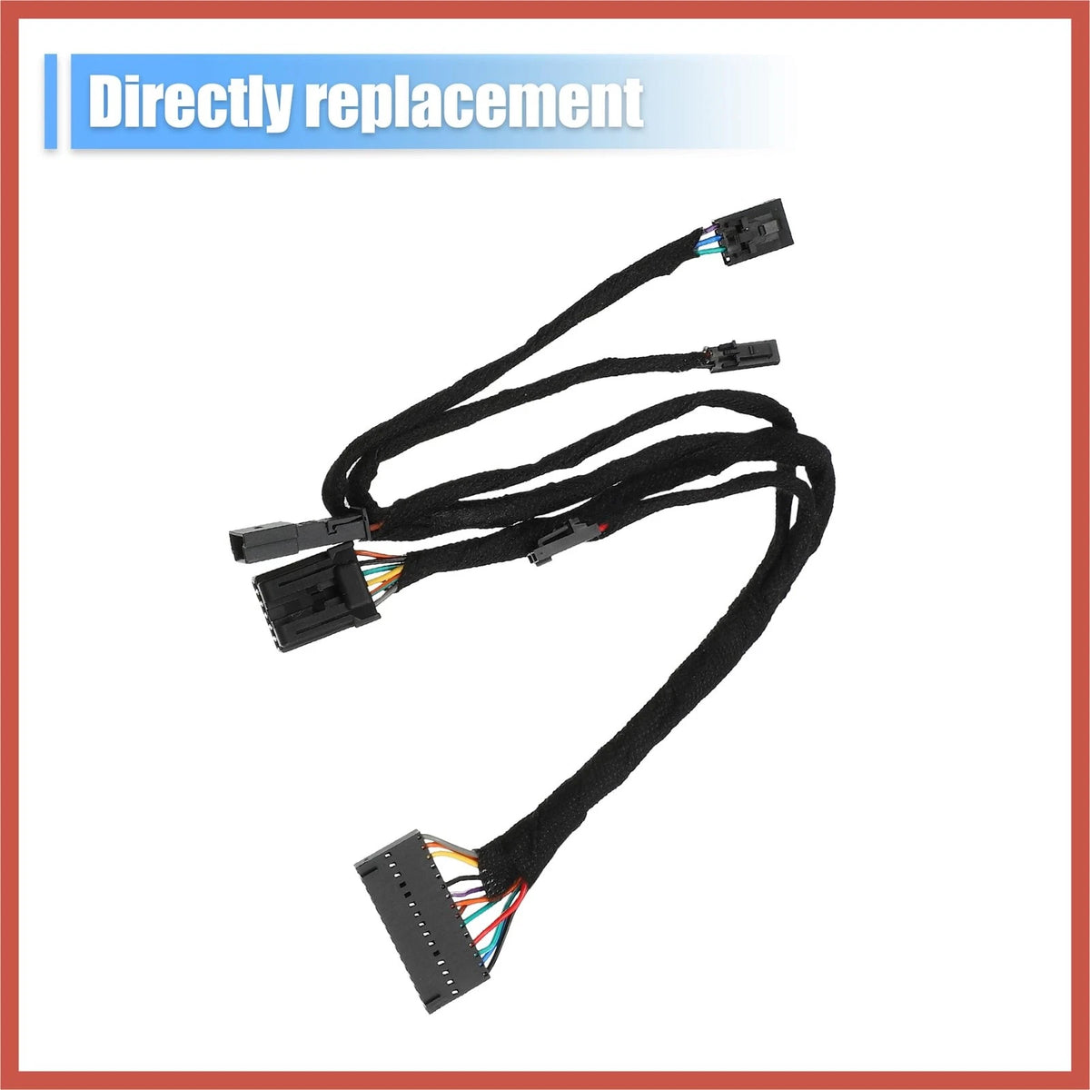 ACROPIX 68163713AC Steering Wheel Wiring Harness Audio 15.35'', Black