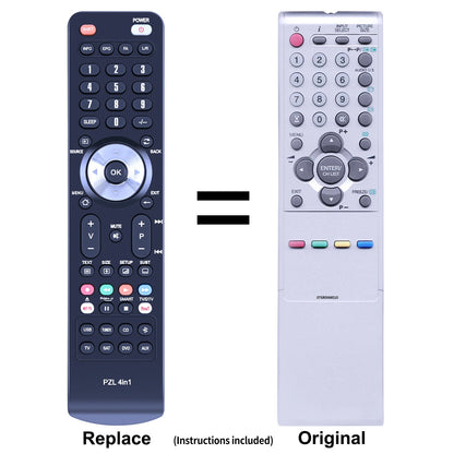 076R0NW010 Replacement Remote Control For Orion TV32082 TV37094 TV