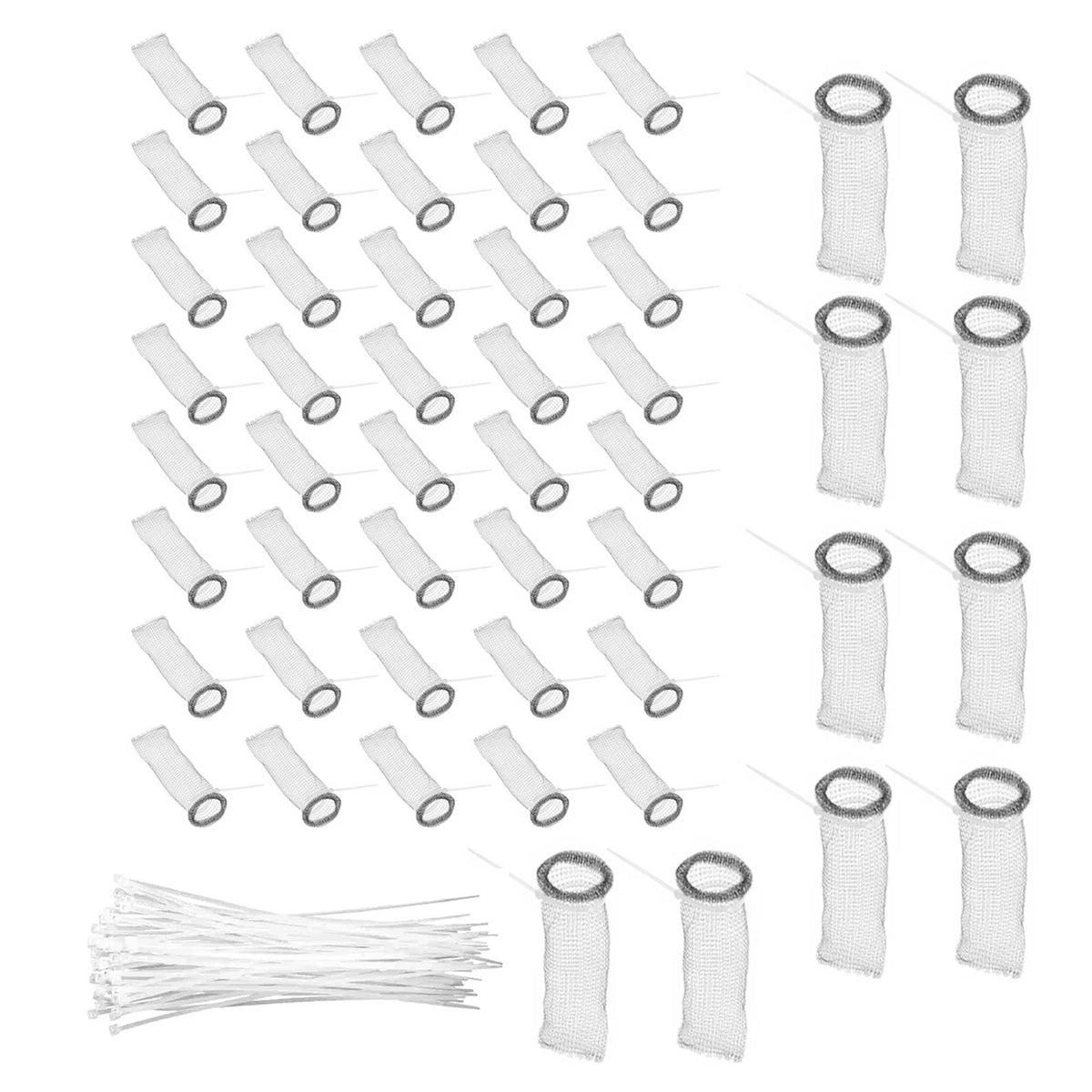 50PCS rust-resistant Washing Machine Drain Filters With Easy installation