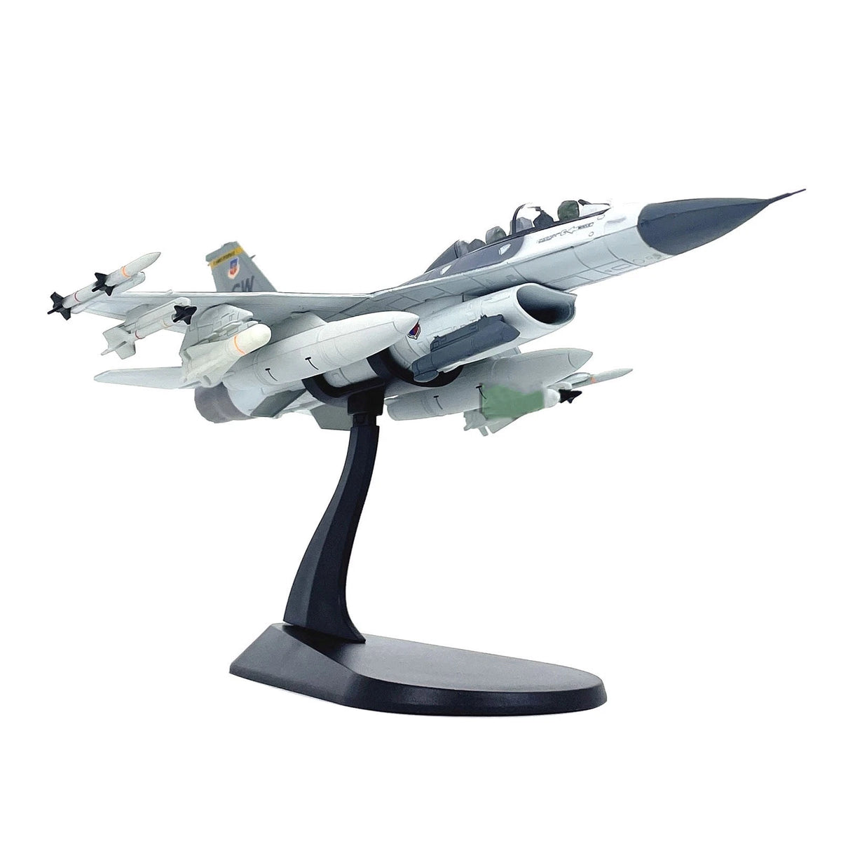F-16D Falcon Jet Fighter Aircraft Diecast Model 1:72 Scale Alloy 21cm Length