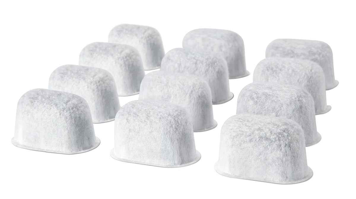 Premium 12-Pack Replacement Charcoal Water 12 Count (Pack of 1), White