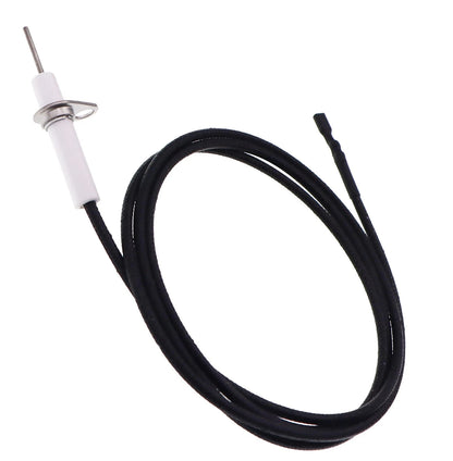 METER STAR 2Pc 38" Pulse Ignitor Wire & Ceramic rectangular pin, Black