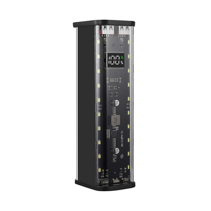 Portable DIY Charger 22.5W PD Fast Charge 3 Devices Simultaneous LED Display