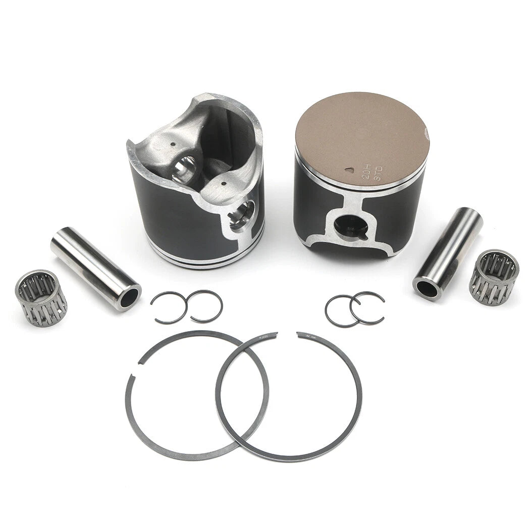 For 2007-11 SKI-DOO SUMMIT 800R 800 TOP END REBUILD KIT PISTONS BEARINGS GASKETS