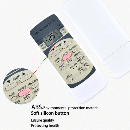 R51M/E Remote Control For MIDEA Air Conditioner R51L1/BGE R51l5/BGE
