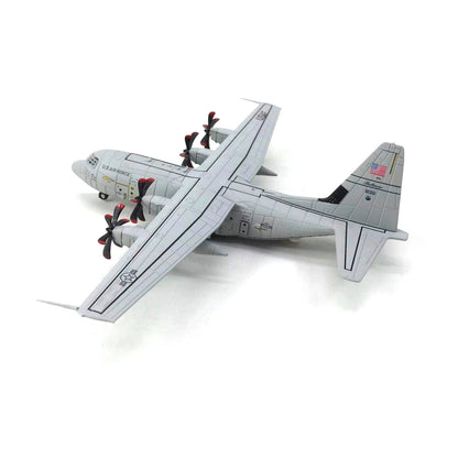 1/200 Alloy USAF C-130 Hercules Transport Aircraft  Diecast Airplane With Stand
