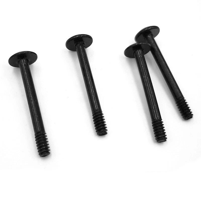 20Pcs Carbon Steel PC Computer Case Card Water Cooler Radiator Fan Long 6# Screw