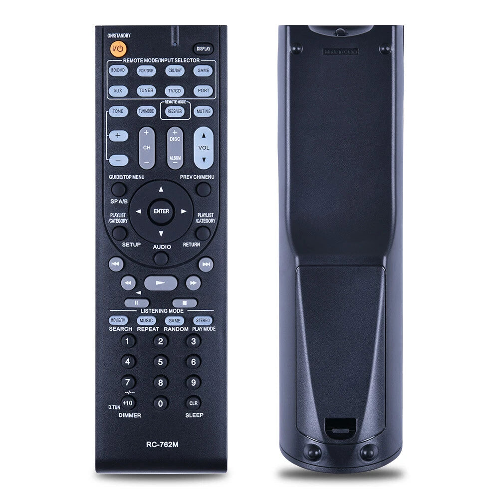 RC-762M Remote Control For Onkyo AV Receiver HT-R290 HT-R380 HT-R538 AVX-290