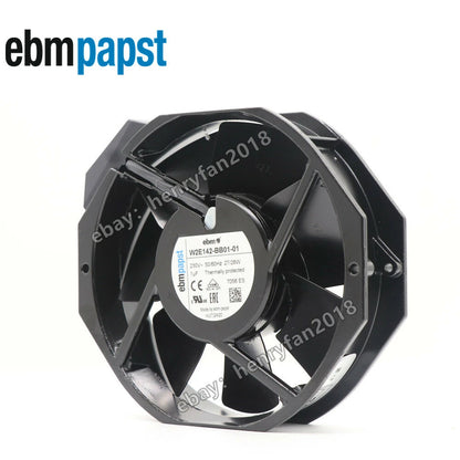 W2E142-BB01-01 7856ES Axial Fan 230VAC 27W 172*150*38mm Ebmpapst UPS Cooling Fan
