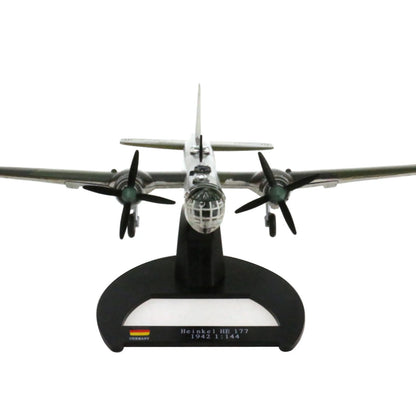 21.8cm 1/144 Germany Heinkel He 177 Attack Plane Model High Restoration
