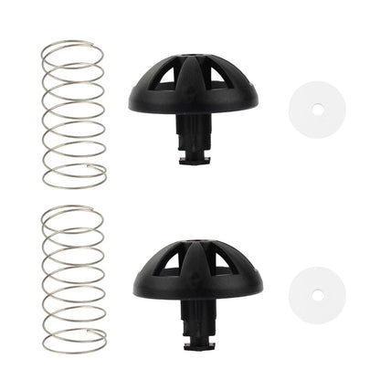 Coffee Machine Brew Basket Bottom Spring Loaded Stopper Kits 2 Pcs