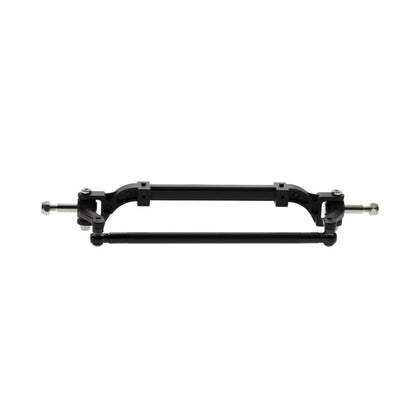1/14 RC Car Aluminum Alloy Front End Steering Axle for Tamiya Tractor Truck DIY