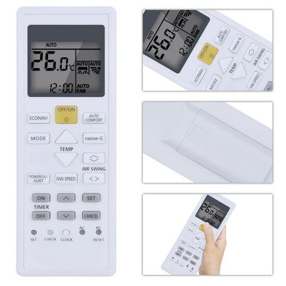Remote Control For Panasonic Nanoe-G Split Unit Air Conditioner A75C12650
