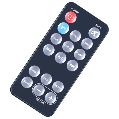 Remote Control For Ilive HD Bluetooth Soundbar Speaker System ITB259 REM-ITB259