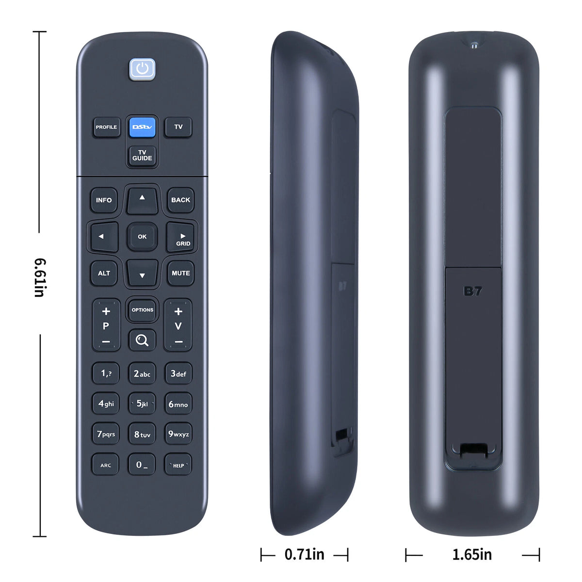 Remote Control For DStv HD Single View Decoder Model 8S (RECMC4140-HD)