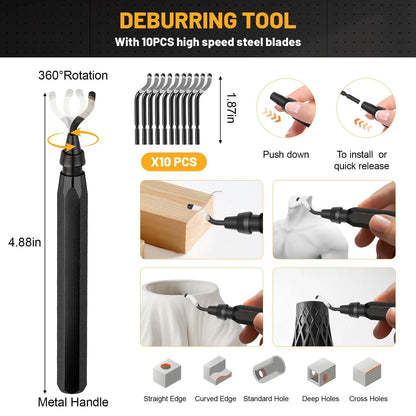 63 Pcs 3D Printer Tools, Printing & Cleaning Tool Kit 63 Set