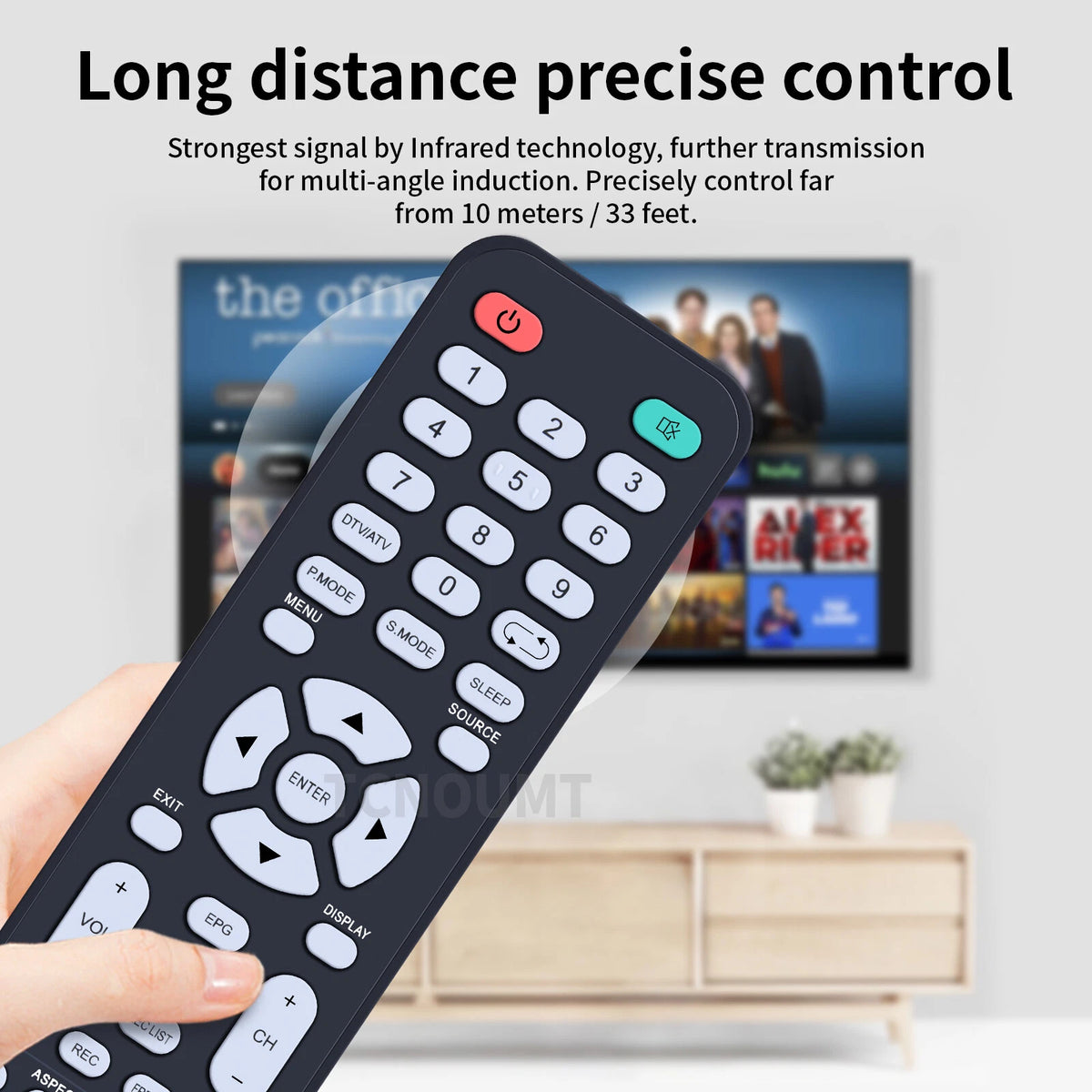 For Platinum LED LCD HDTV PT5506UHD PT5518LED PT3219LED PT4808LED Remote Control