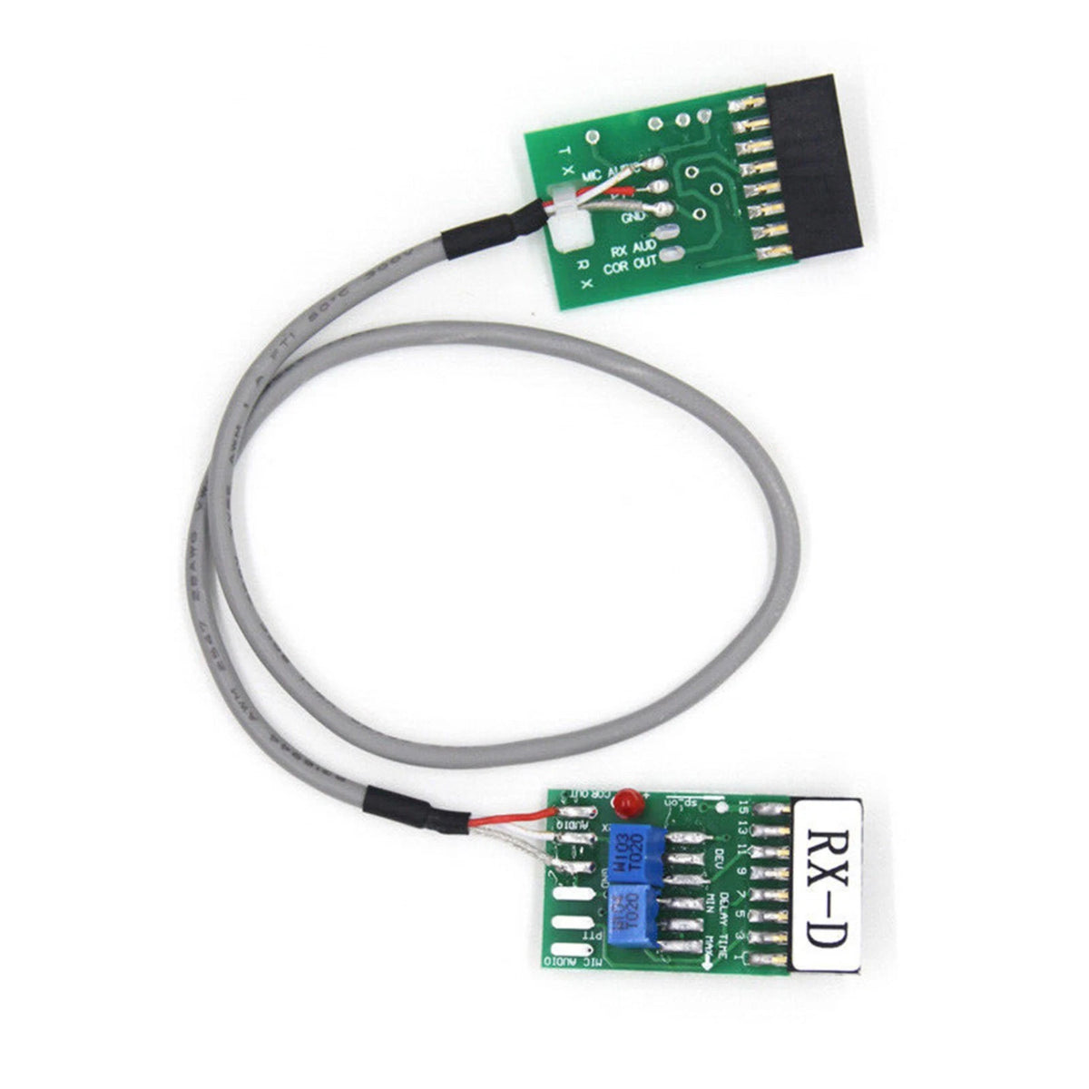 Repeater Connector Cable TX-RX Time Delay for Motorola GM300 GM3188 GM338 GM3688