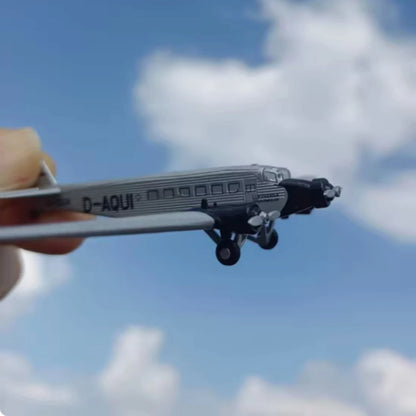 1/250 WWII Germany Junkers Ju 52 Aircraft Finished Prototype Military Model